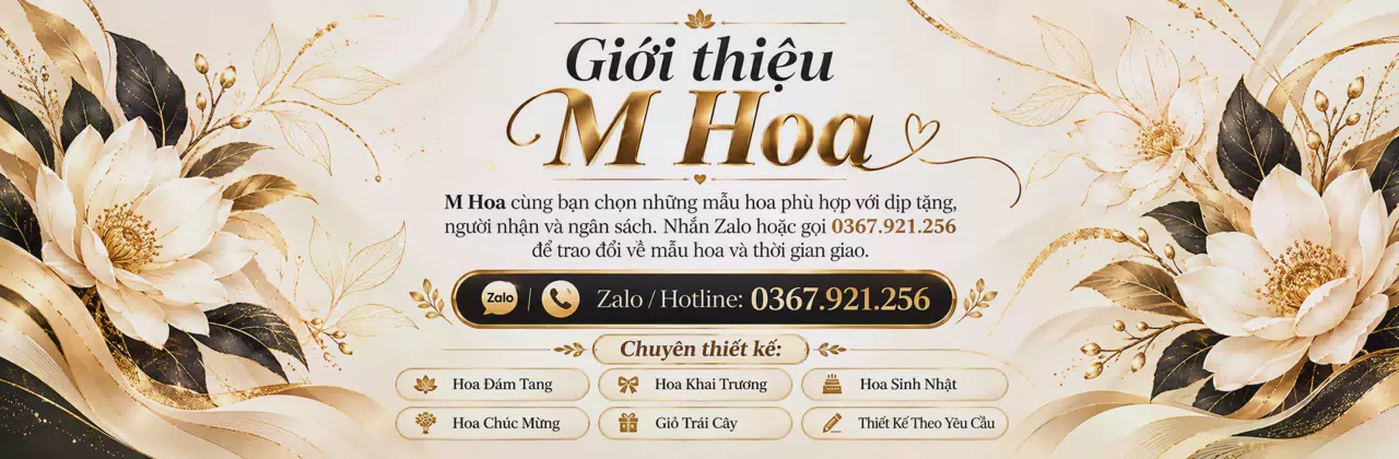 Ảnh bìa Shop hoa tươi Xã Vĩnh Thạnh Cần Thơ - Chọn hoa theo câu chuyện của bạn